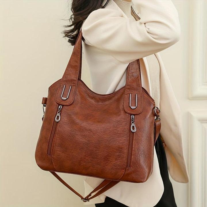 Emma Vintage-Inspired Tote Shoulder Bag