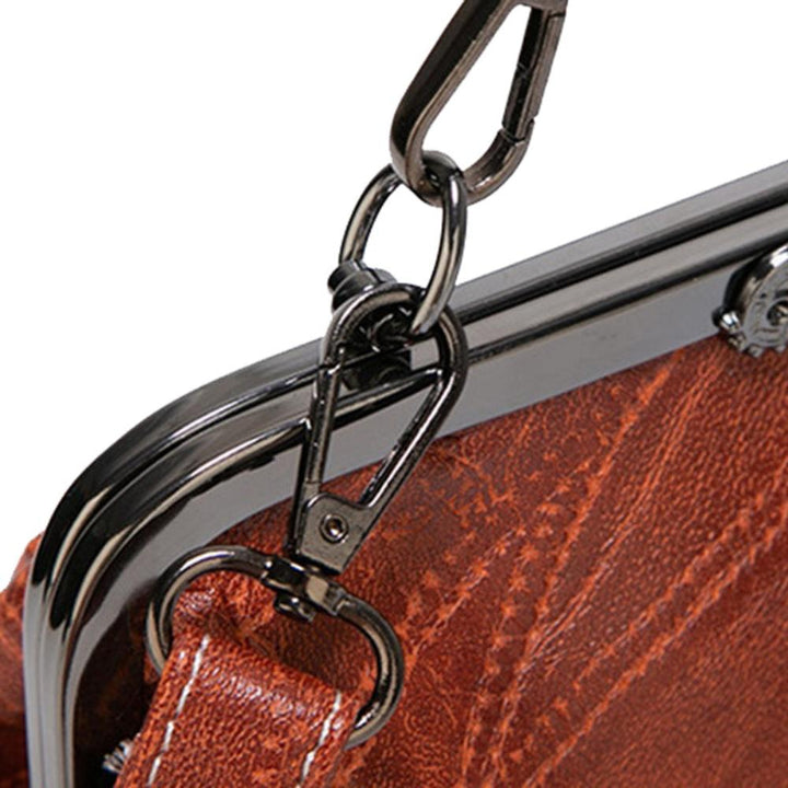 Retro Kiss-Lock Handbag