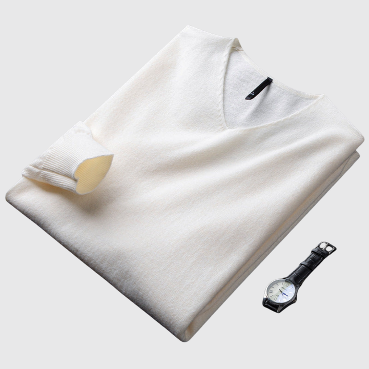 Martin Cashmere V-Neck Sweater