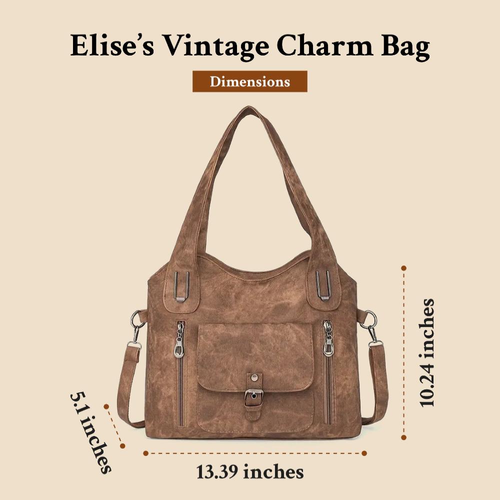Elise's Timeless Vintage Shoulder Bag
