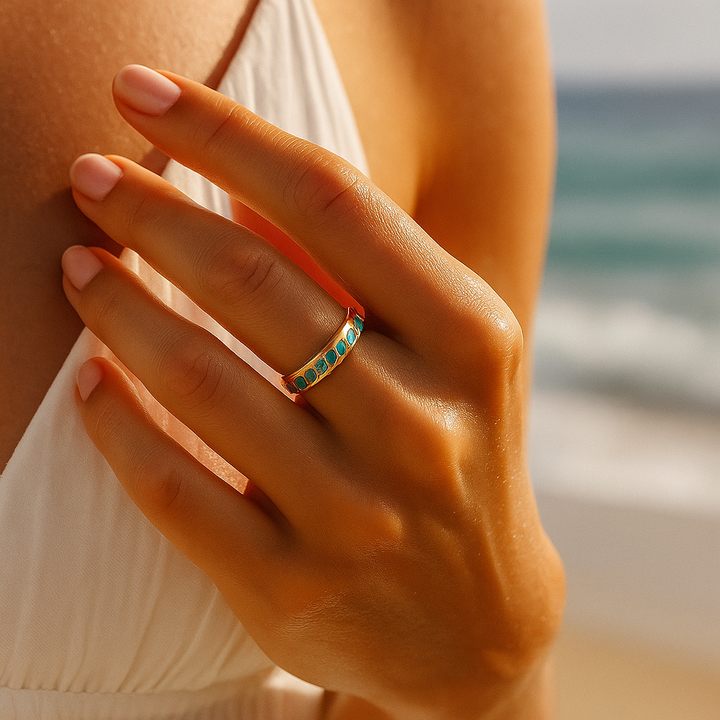 Liora | Silver Soft Waves Ring