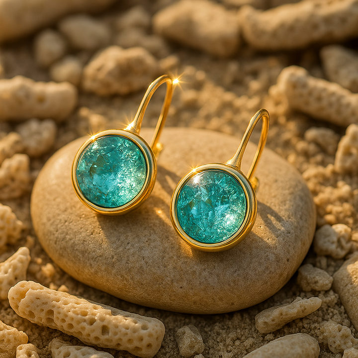 Aurela | Ocean-Inspired Drop Earrings