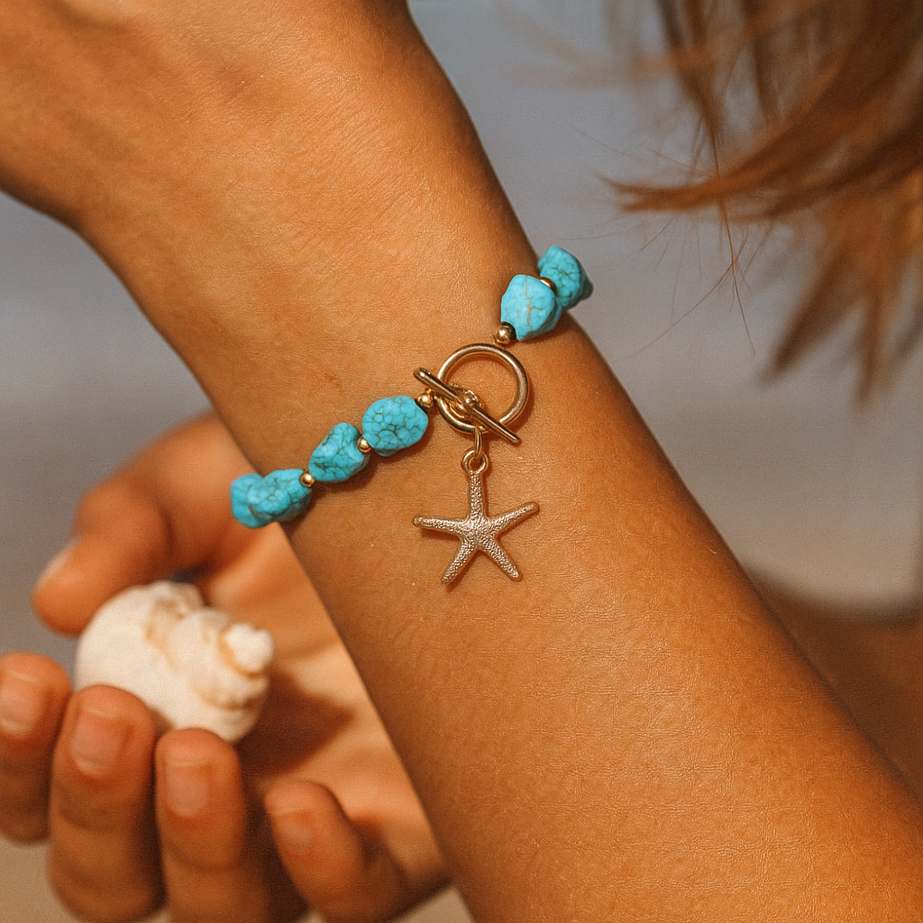 Siris | Ocean-Inspired Blue Bracelet