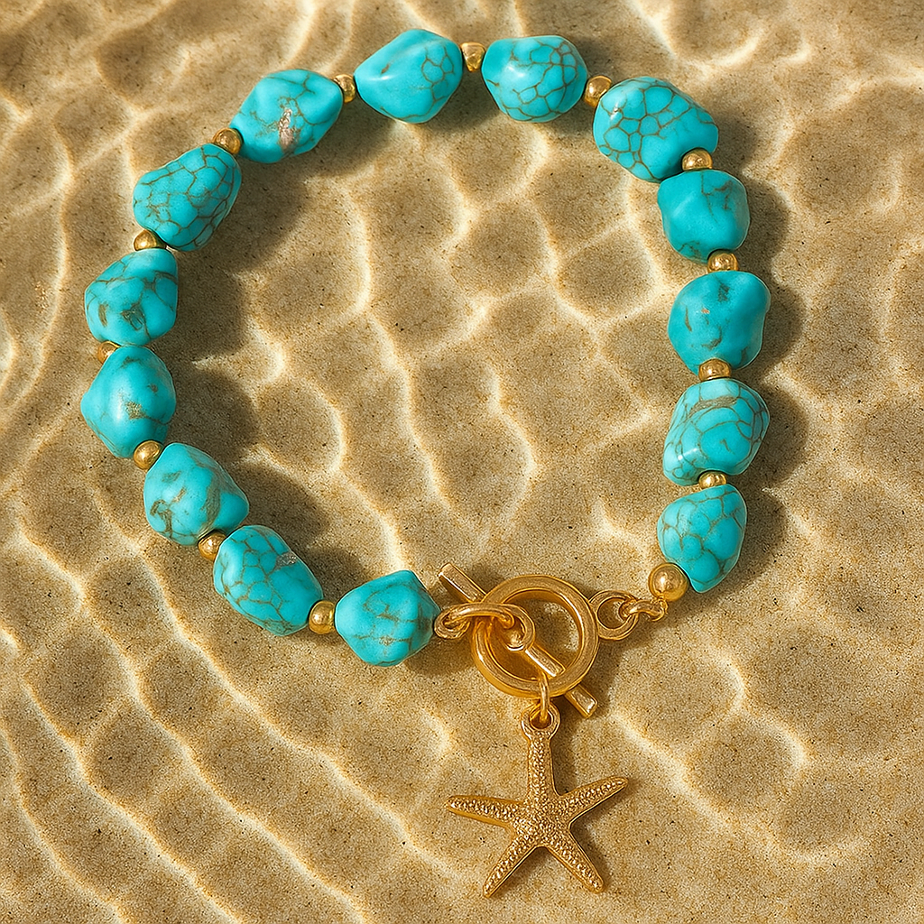 Siris | Ocean-Inspired Blue Bracelet