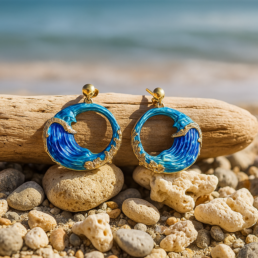 Aurealis | Artisan Hand-Painted Wave