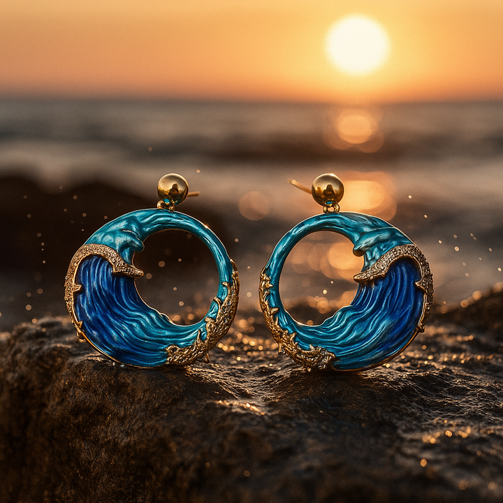Aurealis | Artisan Hand-Painted Wave
