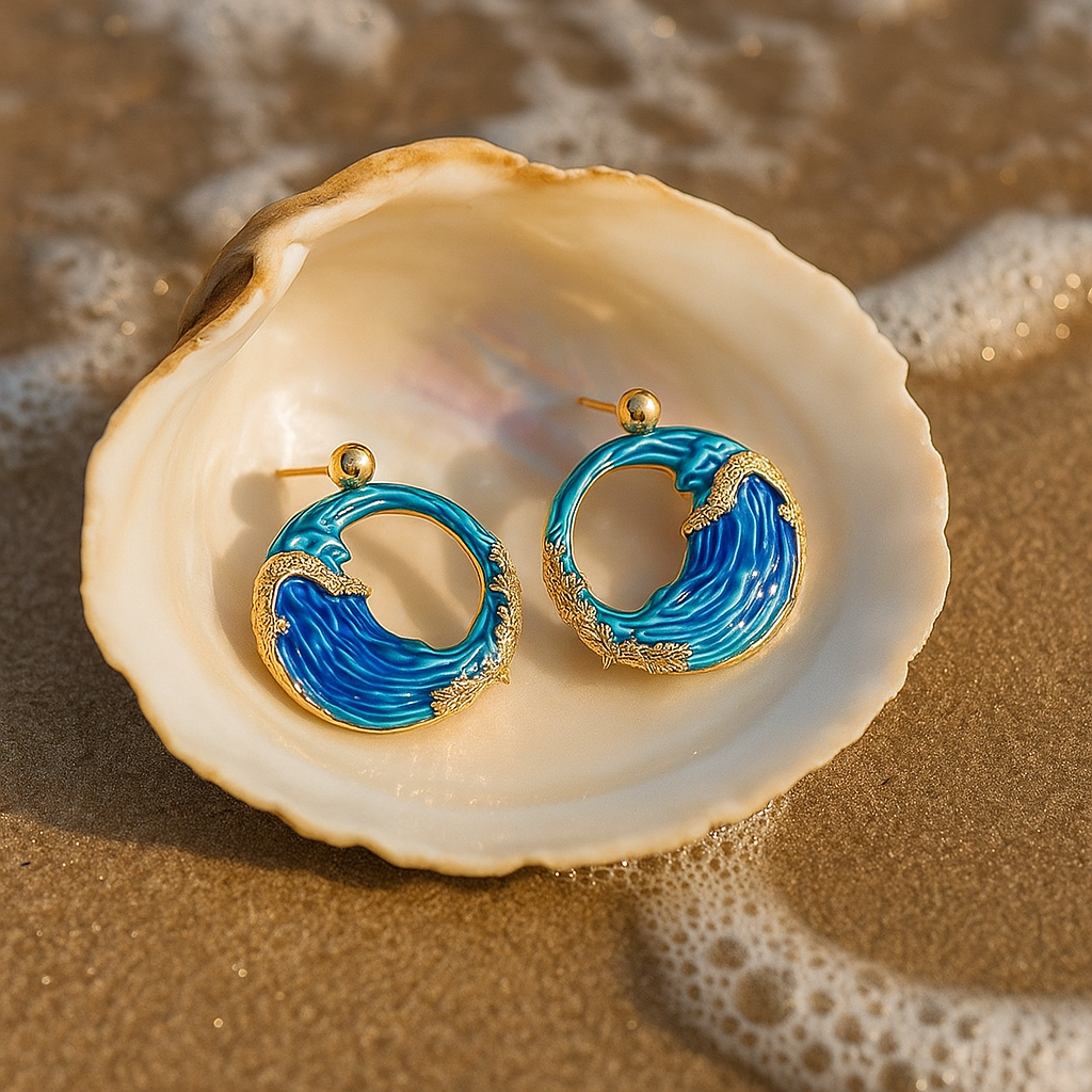 Aurealis | Artisan Hand-Painted Wave