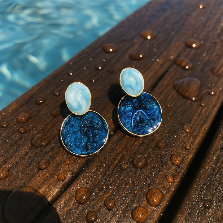 Eliara | Sky and Sea-Inspired Earrings