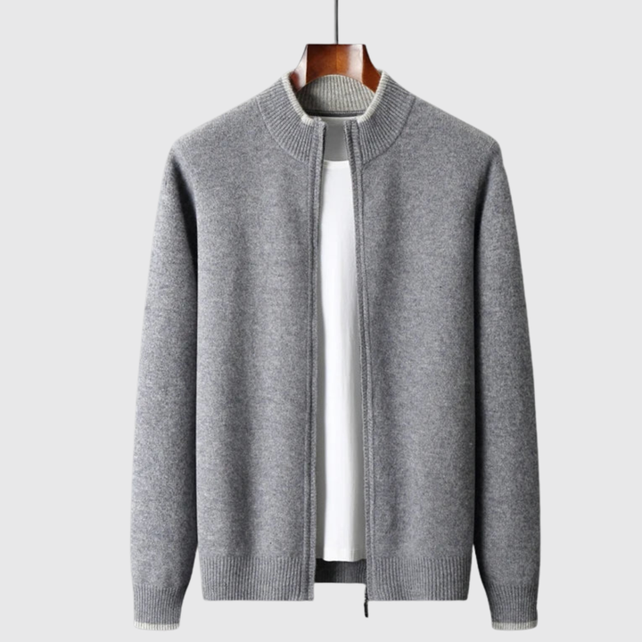 Riku Cashmere Zip Jacket