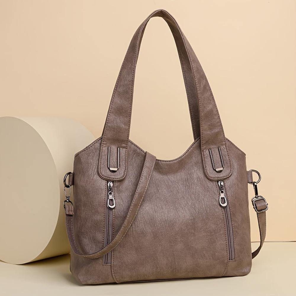 Emma Vintage-Inspired Shoulder Tote Bag
