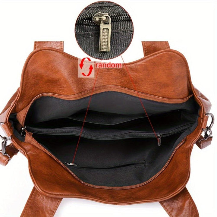 Emma Vintage-Inspired Tote Shoulder Bag