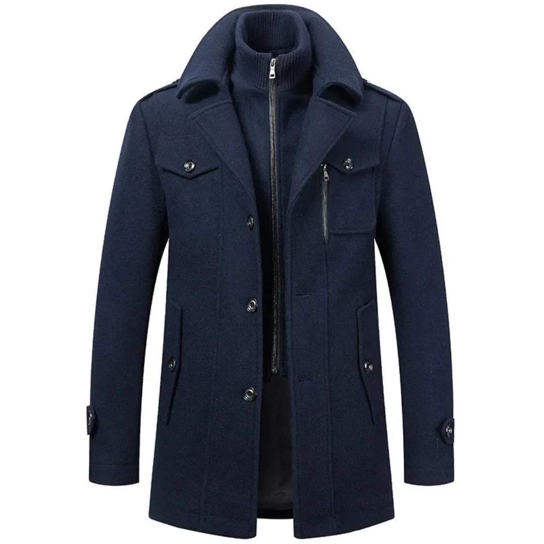 Two-Piece Winter Coat for Men