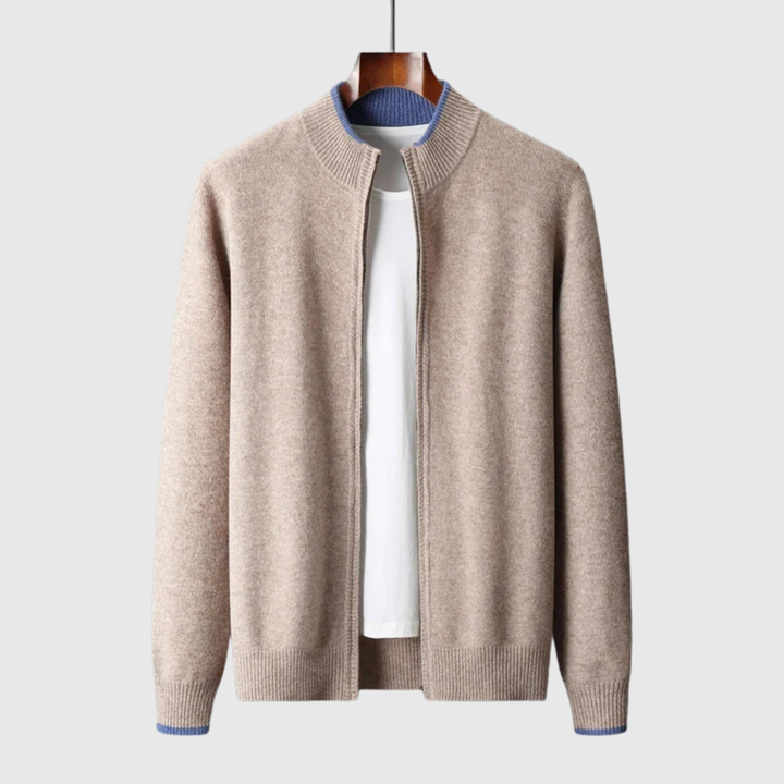 Riku Cashmere Zip Jacket