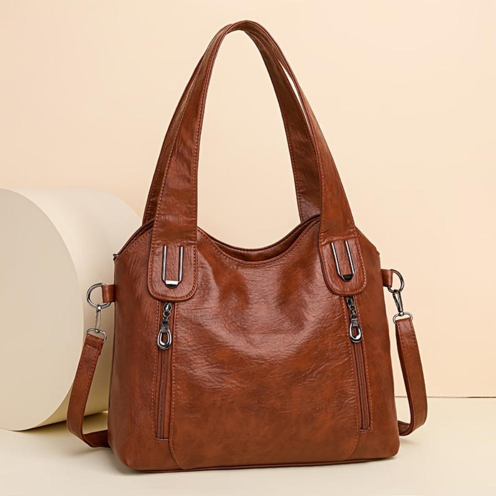 Emma Vintage-Inspired Shoulder Tote Bag