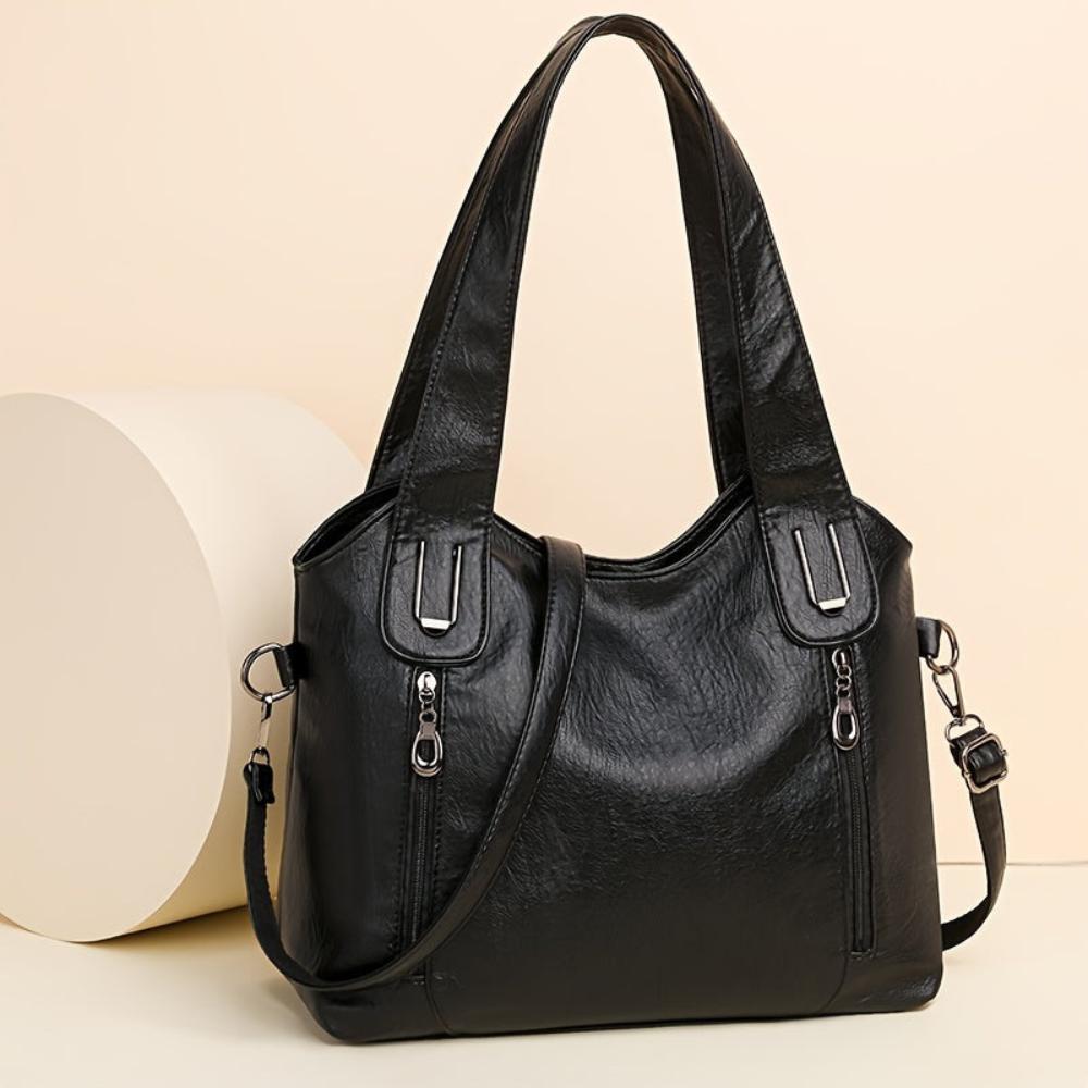 Emma Vintage-Inspired Shoulder Tote Bag