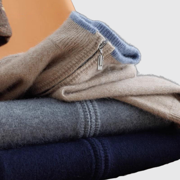 Riku Cashmere Zip Jacket