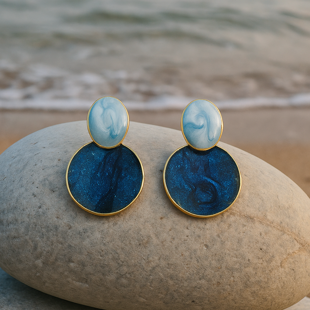 Eliara | Sky and Sea-Inspired Earrings