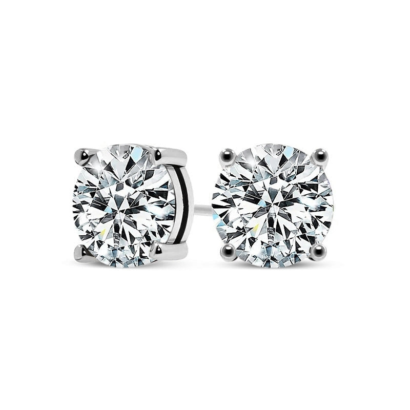 Tera Earrings in 18K White Gold
