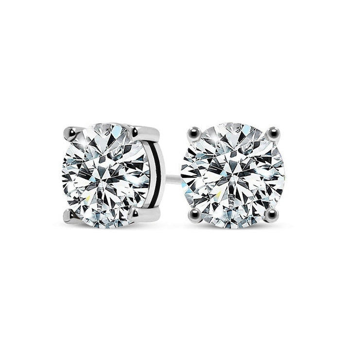 Tera Earrings in 18K White Gold