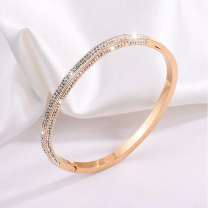 Rosé Avelina Rosanelli Bracelet with Crystals
