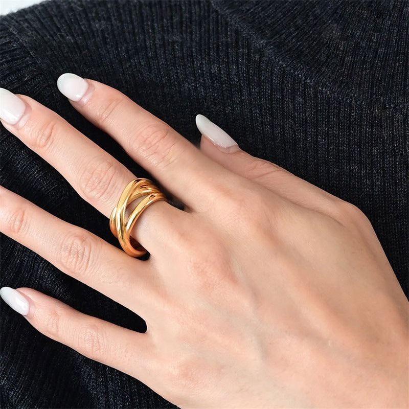 Elegant Disruption Ring