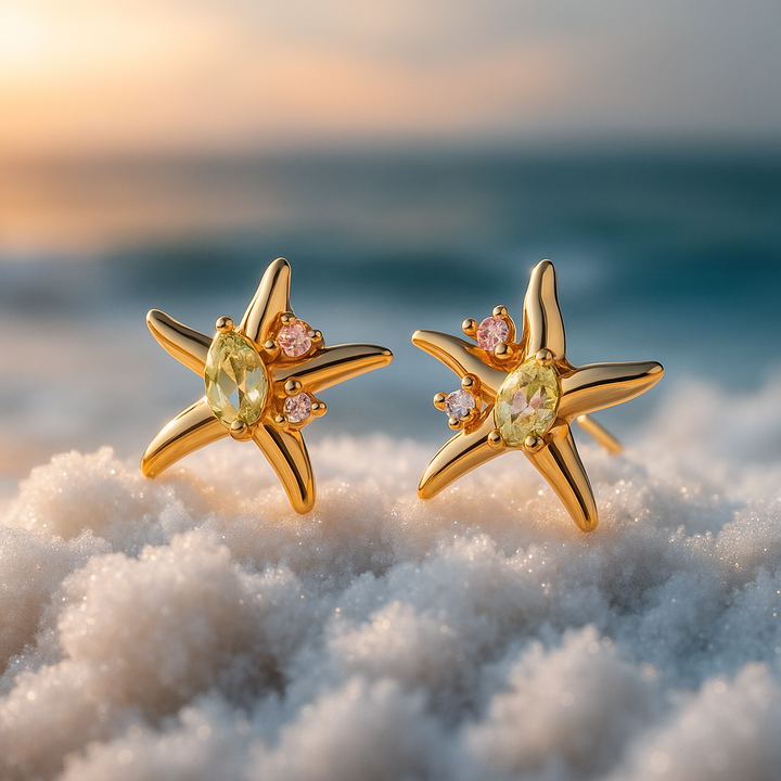 Coralia Starfish Earrings