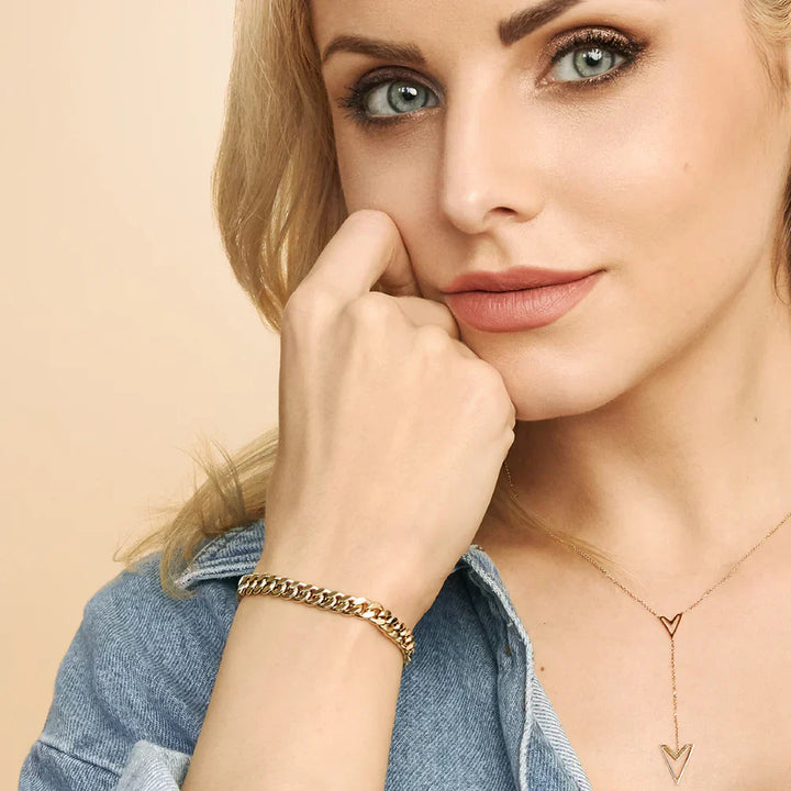 Gold Cuban Bracelet - On Sale!