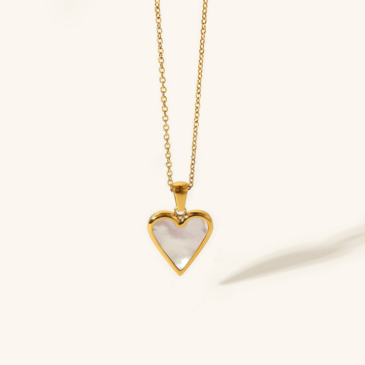 Blythe Heart Pendant Necklace | Gold