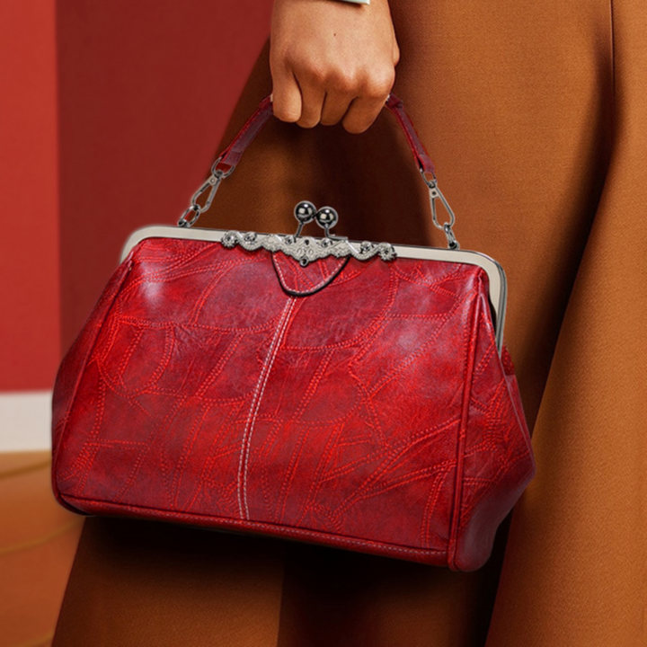 Retro Kiss-Lock Handbag