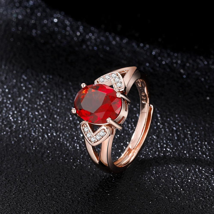 Elysia Roseray Ring in Rose Gold
