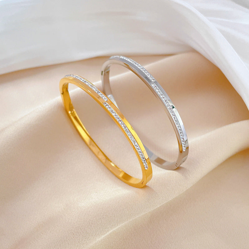 Gold Crystal Aera Bracelet