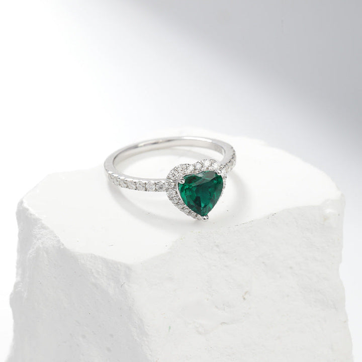 Delara Virenza 16k White Gold Ring
