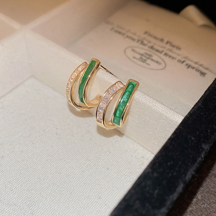 Chloé 14k Gold Leaf Earrings