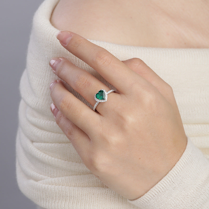Delara Virenza 16k White Gold Ring