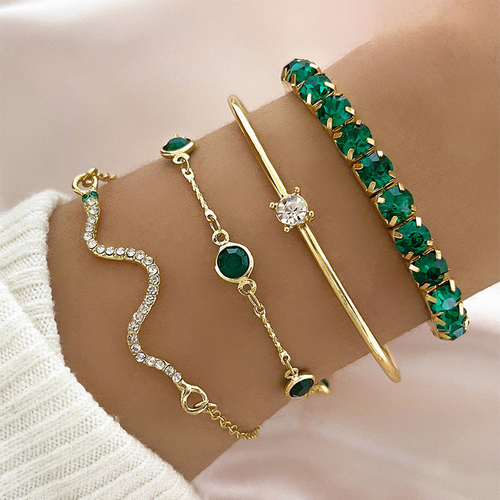 Sorina Feldwyn 18k Gold Bracelet Set