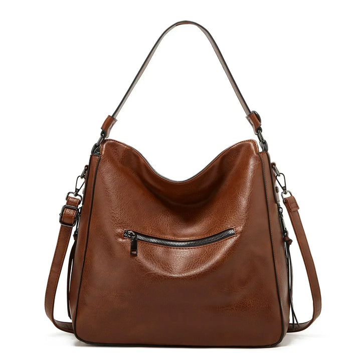 Muriel's Timeless Elegance | Leather Shoulder Bag