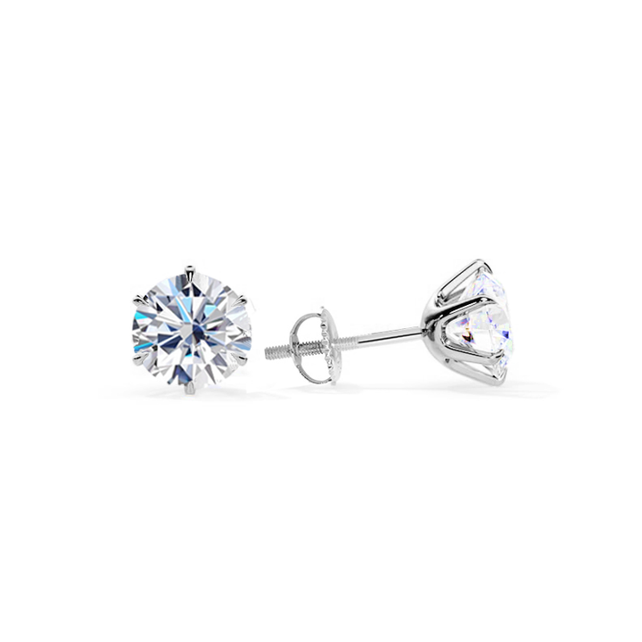 Tera Earrings in 18K White Gold
