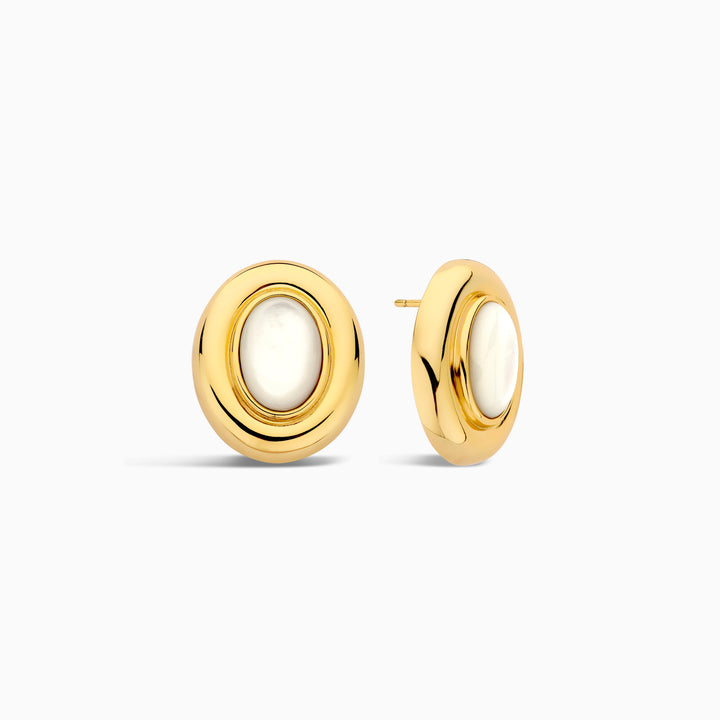14k Gold Giselle Pearl Earrings
