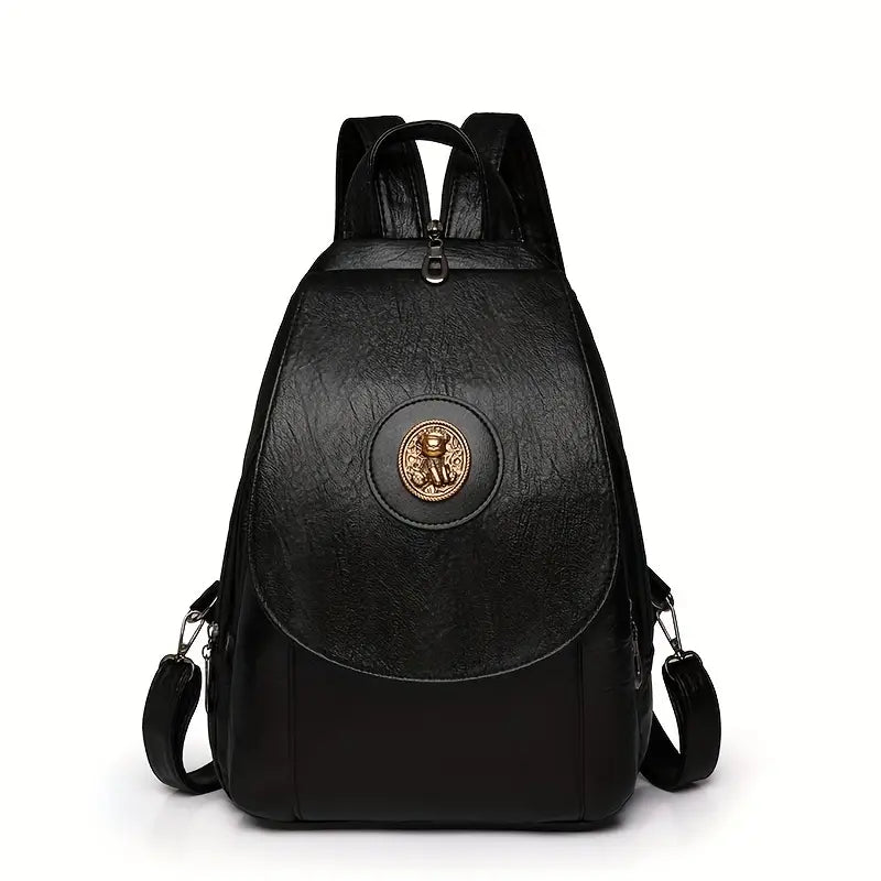 Mira's Customizable Vintage Denim Backpack
