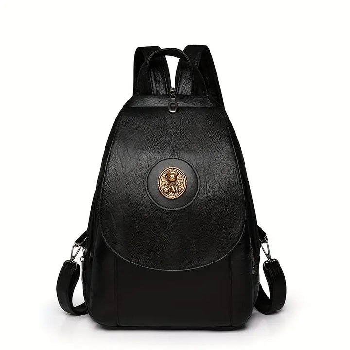 Mira's Customizable Vintage Denim Backpack