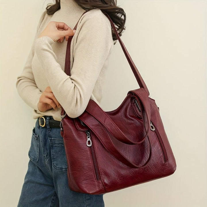 Emma Vintage-Inspired Shoulder Tote Bag
