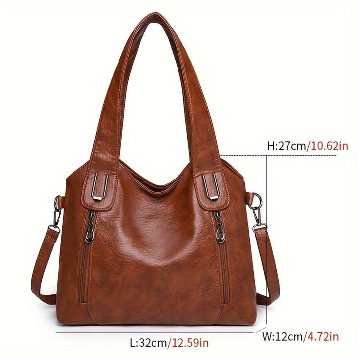 Emma Vintage-Inspired Shoulder Tote Bag