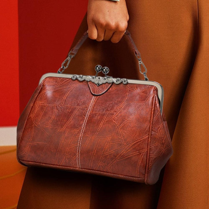Retro Kiss-Lock Handbag