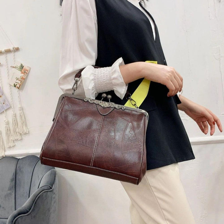 Retro Kiss-Lock Handbag