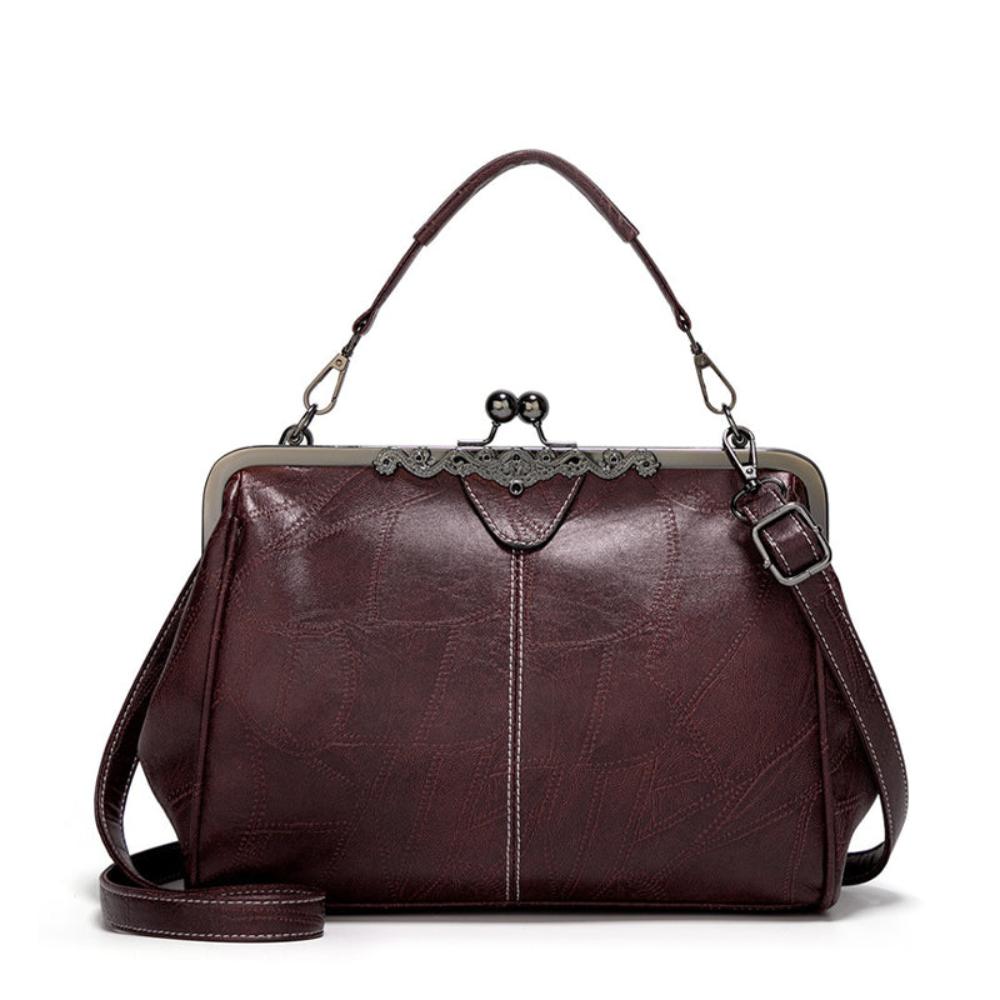 Retro Kiss-Lock Handbag