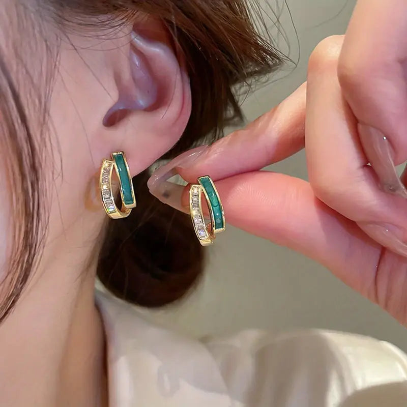 Chloé 14k Gold Leaf Earrings
