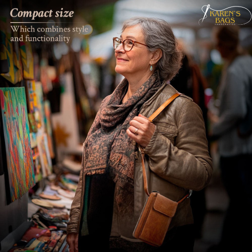 Nicole's Stylish Compact Handbag
