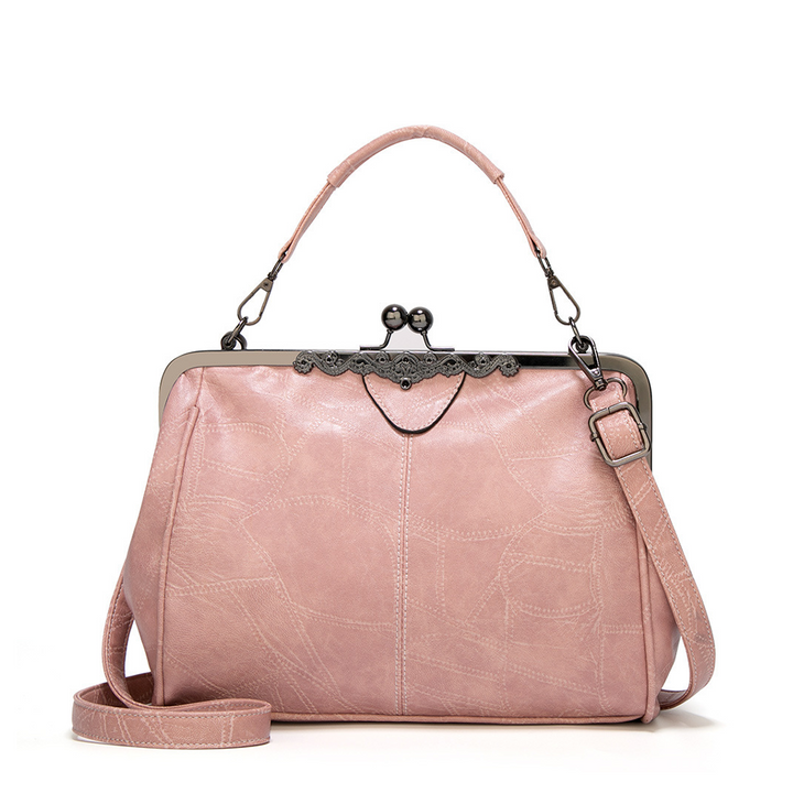 Retro Kiss-Lock Handbag