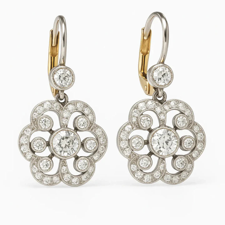 Caribbean Jewelry Set: 2 Earrings & 1 Ring