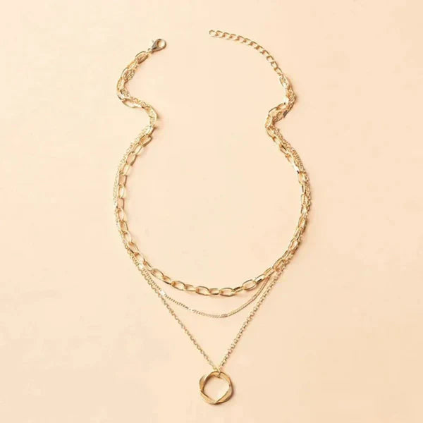Gold Vintage Pendant Necklace